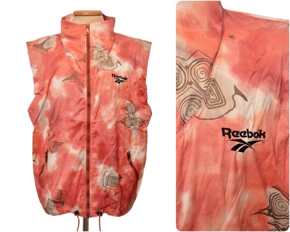 reebok sleeveless jacket