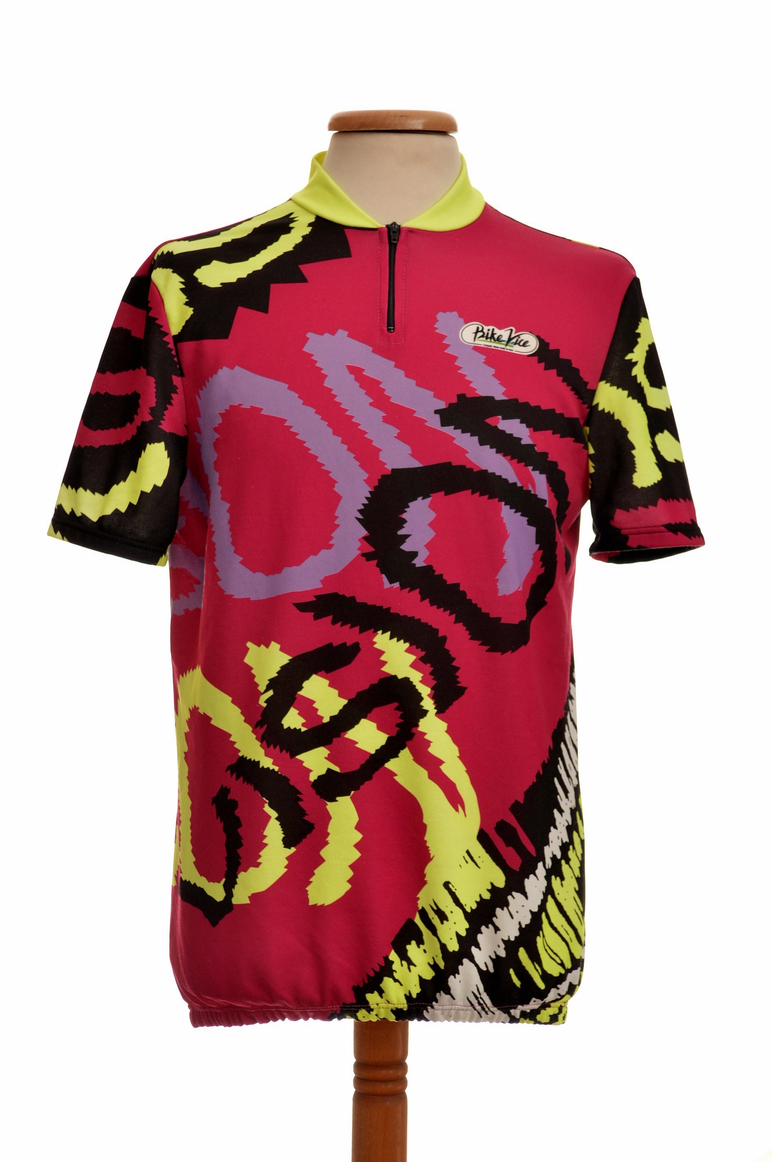 neon cycling jersey
