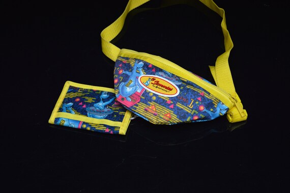 rad 80s/90s SAMSONITE 'Sammies' neon Bum Bag / Fan