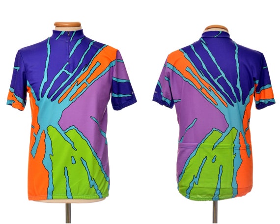 neon cycling jersey