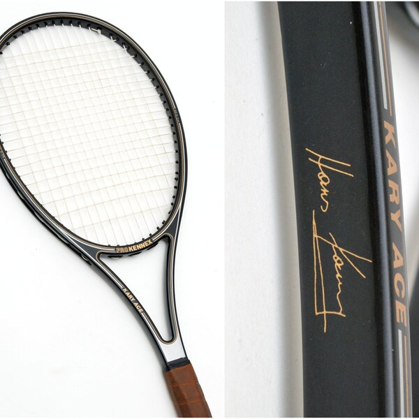 Pro Kennex KARY ACE vintage Tennis Racket racquet grip 3 Mid Size 80s