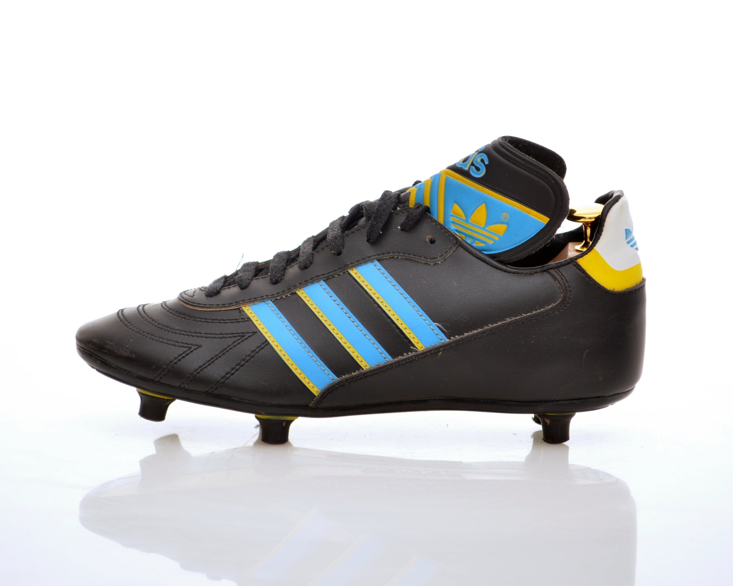 Vintage Adidas Patrick Vervoort Jr Football Boots / Size UK 6, EUR 39 / Rare OG 80s