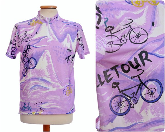 neon cycling jersey