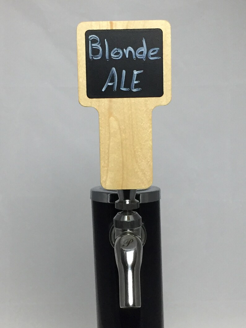 Chalkboard Tap Handle Homebrewer Craft Beer Beer Gift Etsy
