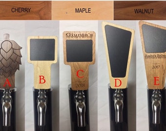 Chalkboard tap handle - tap handle kegerator -  Personalized tap handle - Christmas Gift