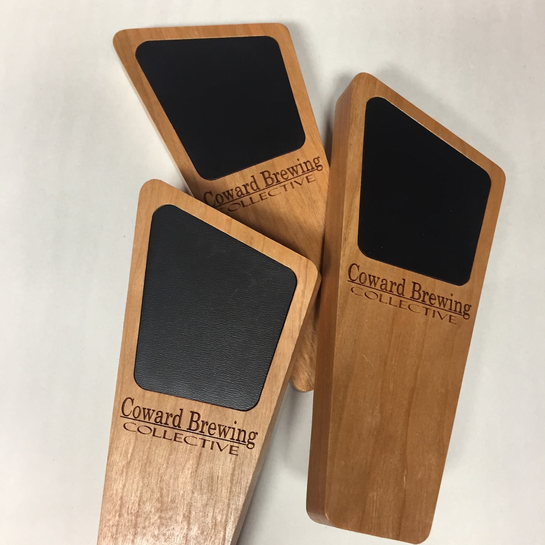 Personalized Chalk Board Tap Handle Custom Tap Handle Engraved Home