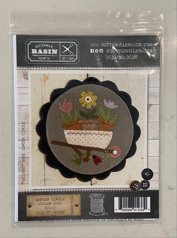 Buttermilk Basin Home May Center Circle Pattern Etsy