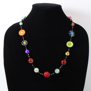 Friendly Worlds Necklace, 22 Inches