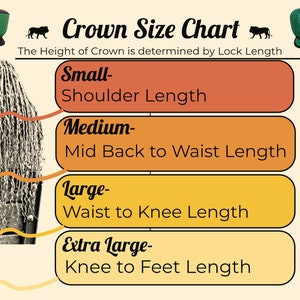 Handgefertigte RasTafari-Krone aus Leder King Crown Collection Echtes massives Wildleder in Braun Band für 24,5 Zoll Bild 8