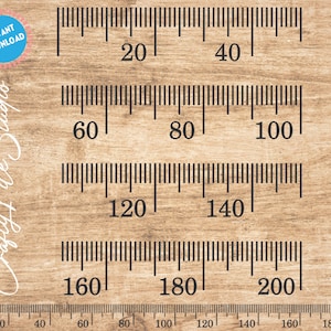 Gráfico de crescimento métrico SVG, Growth Ruler-cm svg, arquivos de corte digital, arquivos de corte vetorial, arquivos de download digital, Growth Chart Ruller SVG