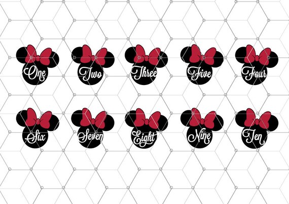 Download Birthday Bundle SVG Minnie Svg Birthday Minnie Mouse Svg ...