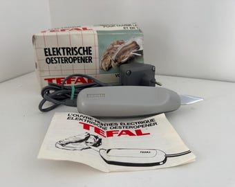 Ouvre huitres couteau tefal complet boite et aviso tbe