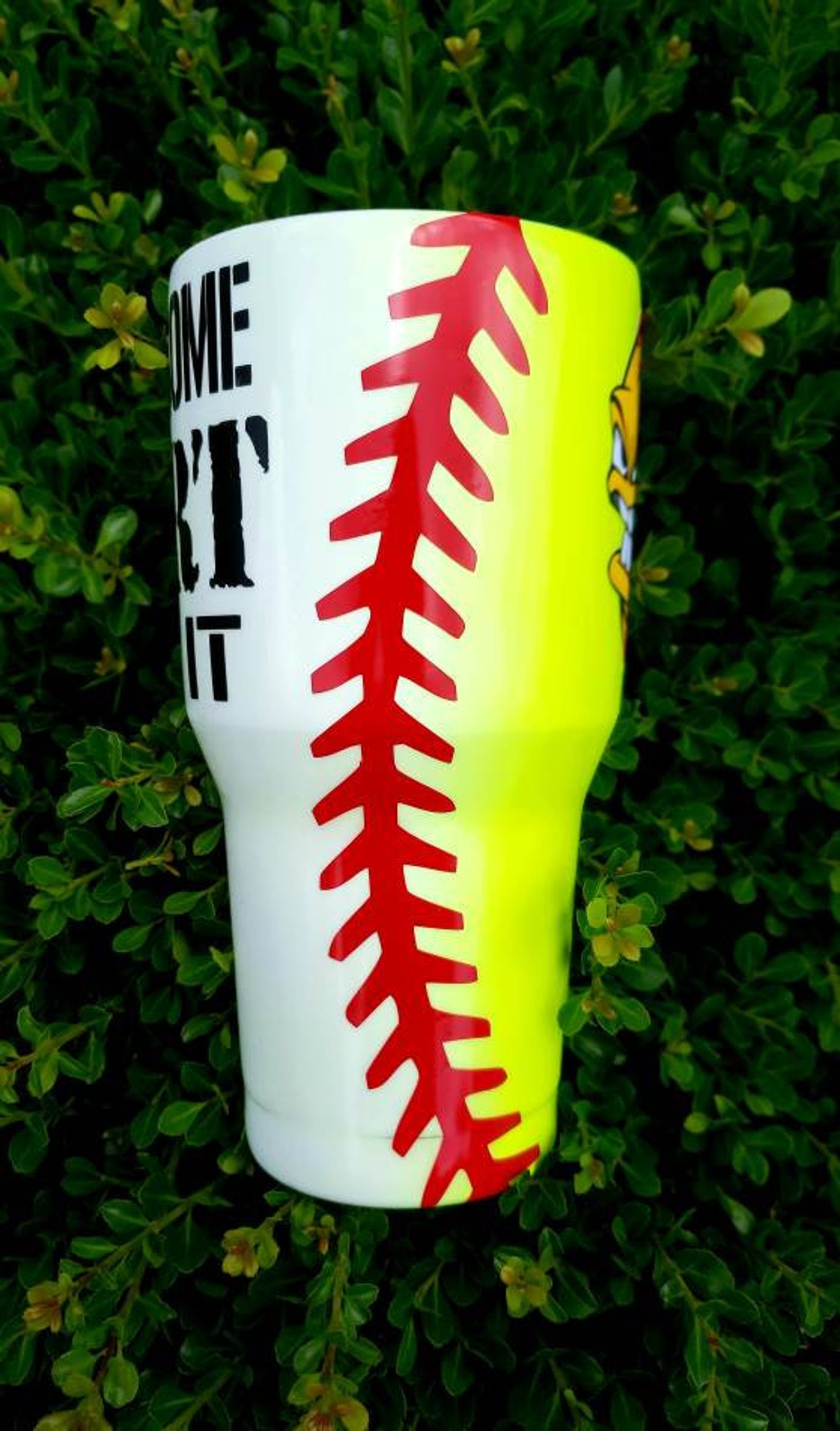 Softball Tumblers Etsy