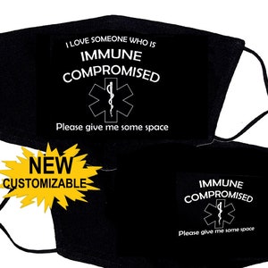 Custom Immune Compromised Mask // 4 Layer // 3 Layer // 2 Layer // 3D Face Mask // No Fog Mask // Fog Free Mask // Nosewire