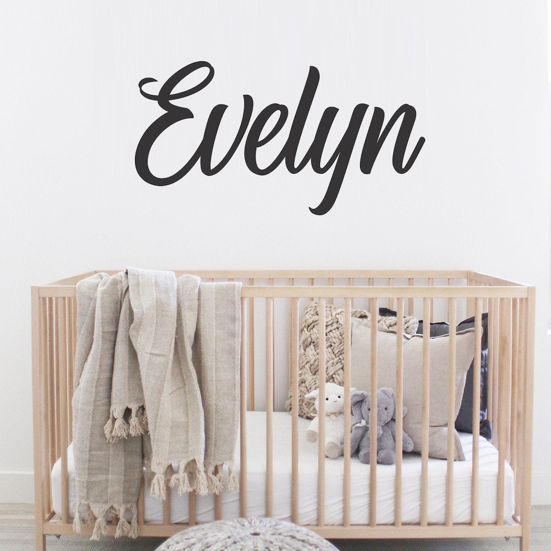 Custom Name Decal Kids Wall Decal Nursery Wall Decal - Etsy