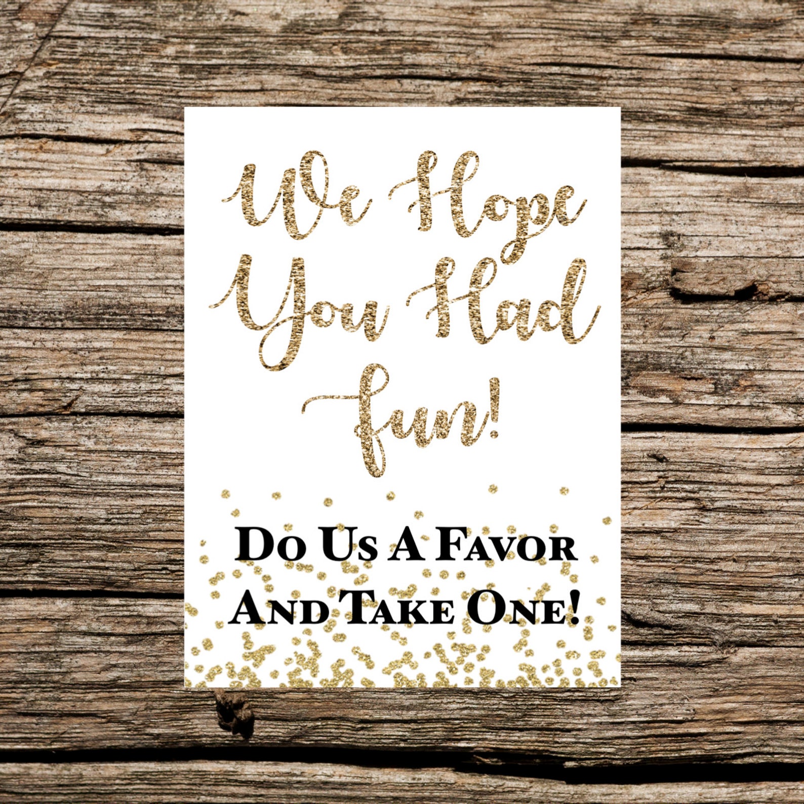 Instant Download Printable Bridal Shower Favor Sign Do Etsy