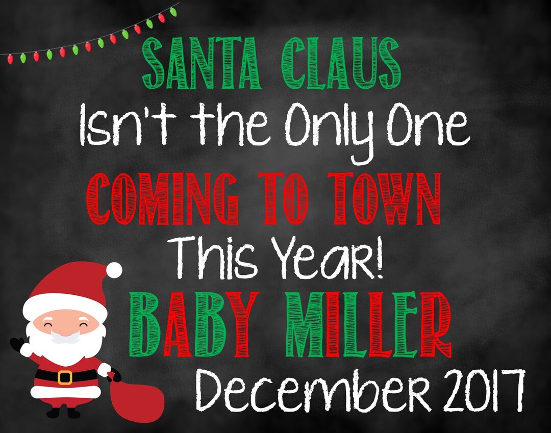 Santa Claus Isn't the Only One Coming to Town Christmas - Etsy