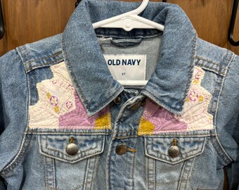 Upcycled 2T Old Navy Denim Jacket