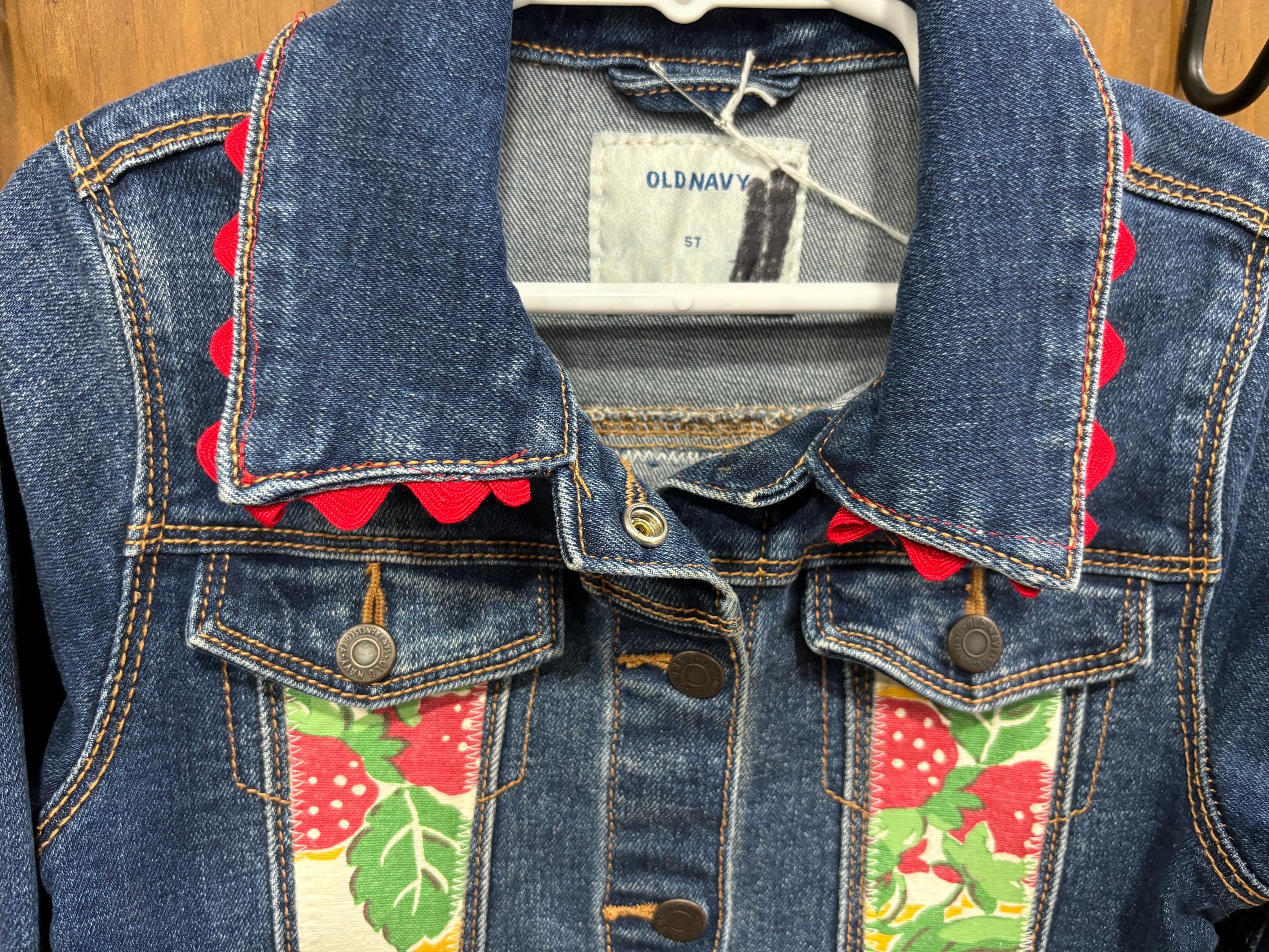 Upcycled 5T Old Navy Denim Jacket