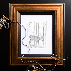 Daisy Deer (print)