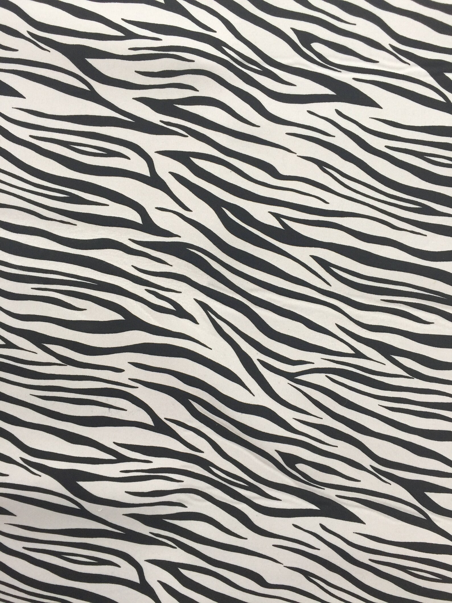 17244 Zebra Laminated to Foam Sold by the Yard Etsy