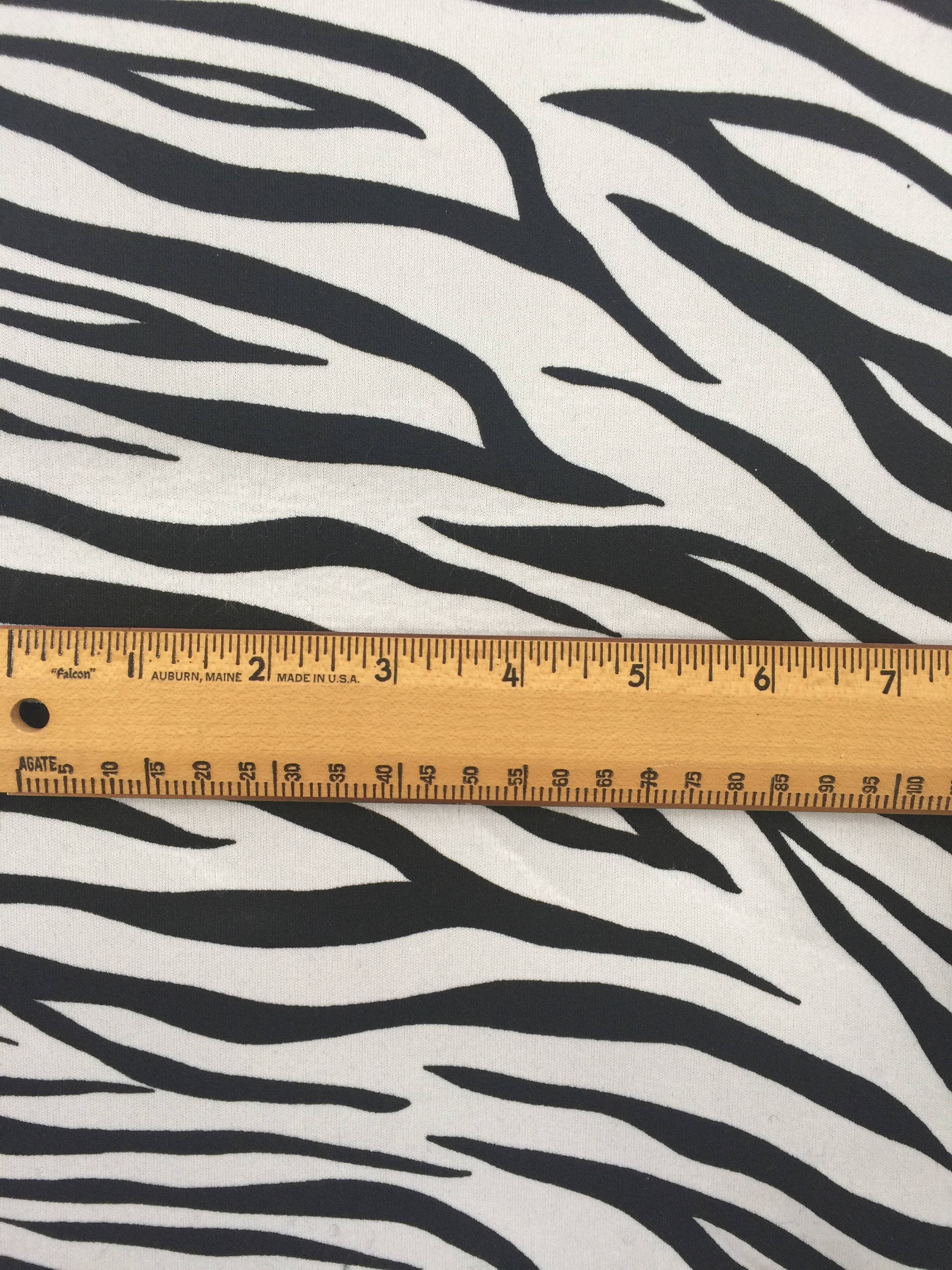 17244 Zebra Laminated to Foam Sold by the Yard Etsy