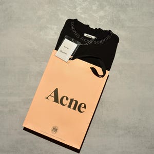 Acne Studios Yana Ribbed Oversized Sweatshirt size M