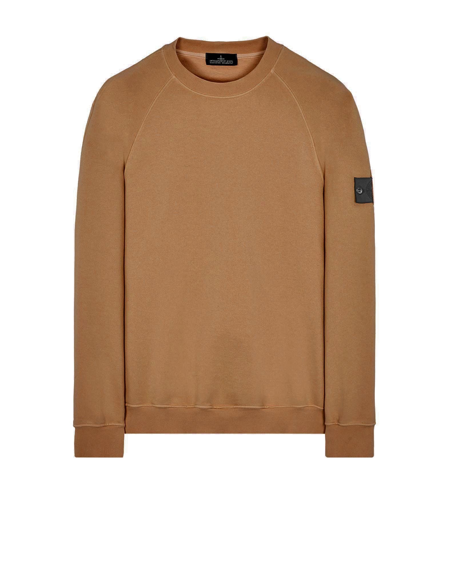 STONE ISLAND SHADOW Project 60619 Crewneck Sweatshirt Embroidery Cotton Fleece Tobacco Etsy UK