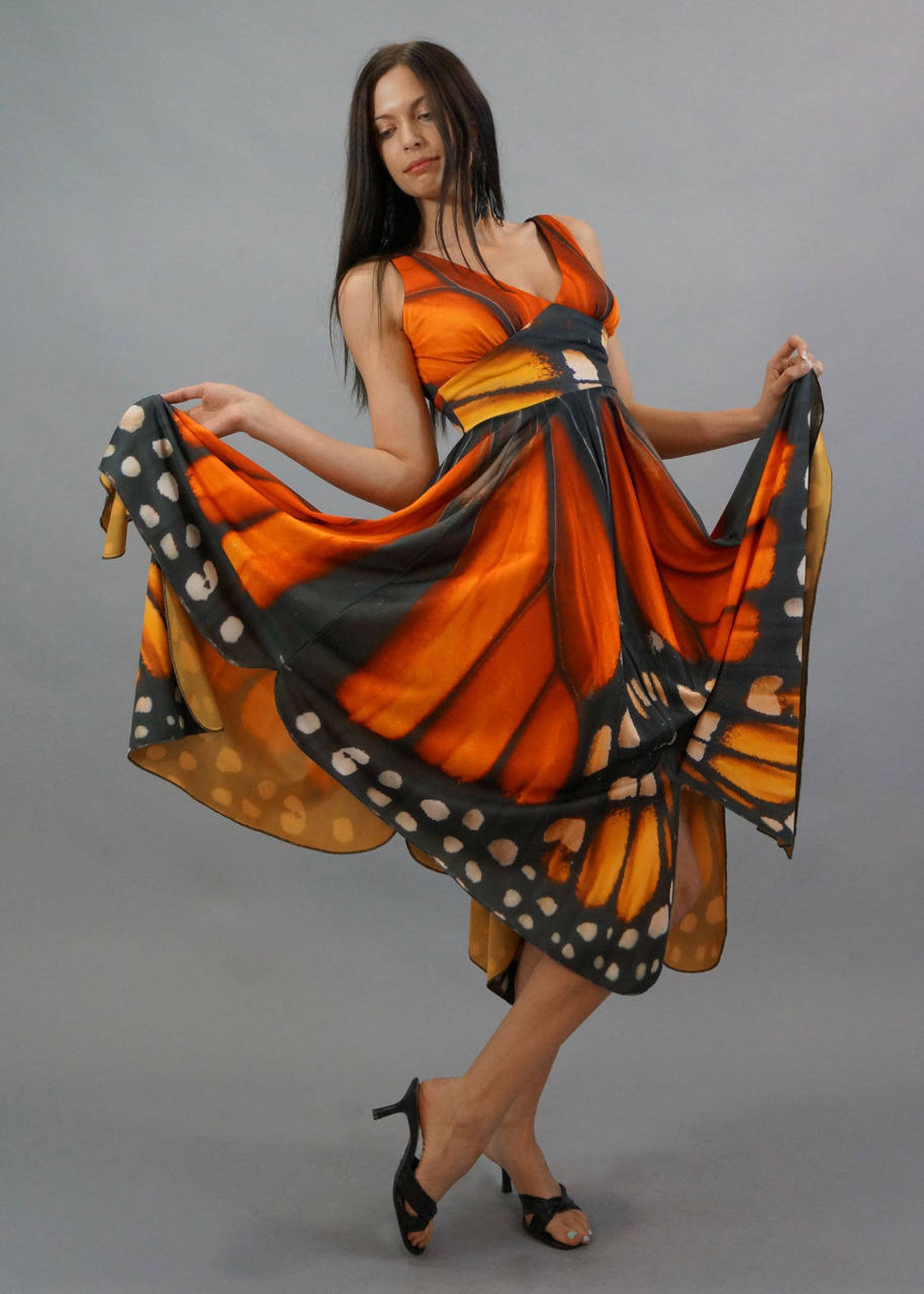 Monarch Butterfly Dress Etsy