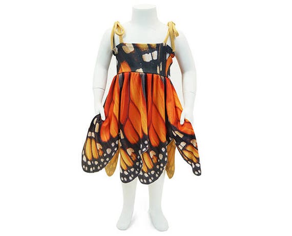 MLMarshCollection Girl's Monarch Butterfly Dress