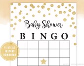 Baby Shower Bingo – Gender Neutral Game (Printable Instant Download)