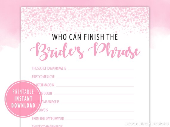 Virtual bridal shower games deals