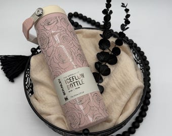 Stanley 24oz Rose Engraved Iceflow Bottle, Water Bottle