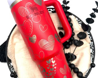 Vaso Stanley Red Heart de 30 oz