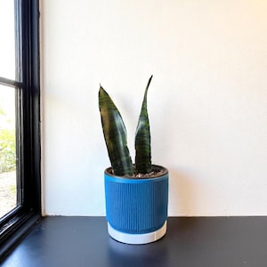 Mid Century Modern Planter with Drip Tray, Planter, Plant Pot, Indoor Planter, Outdoor Planter, small planter, large planter, medium planter