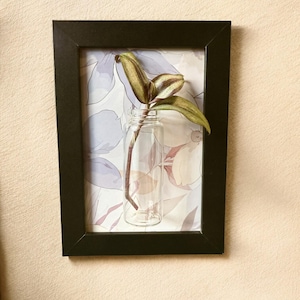 Propagation Station: 4x6 Frame with Glass Tubes