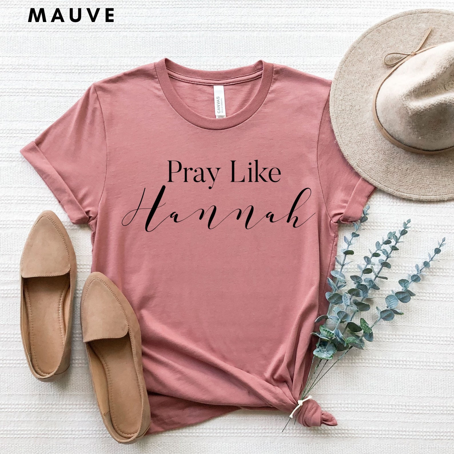 Pray Like Hannah T-shirt women of the Bible Shirt With Back - Etsy