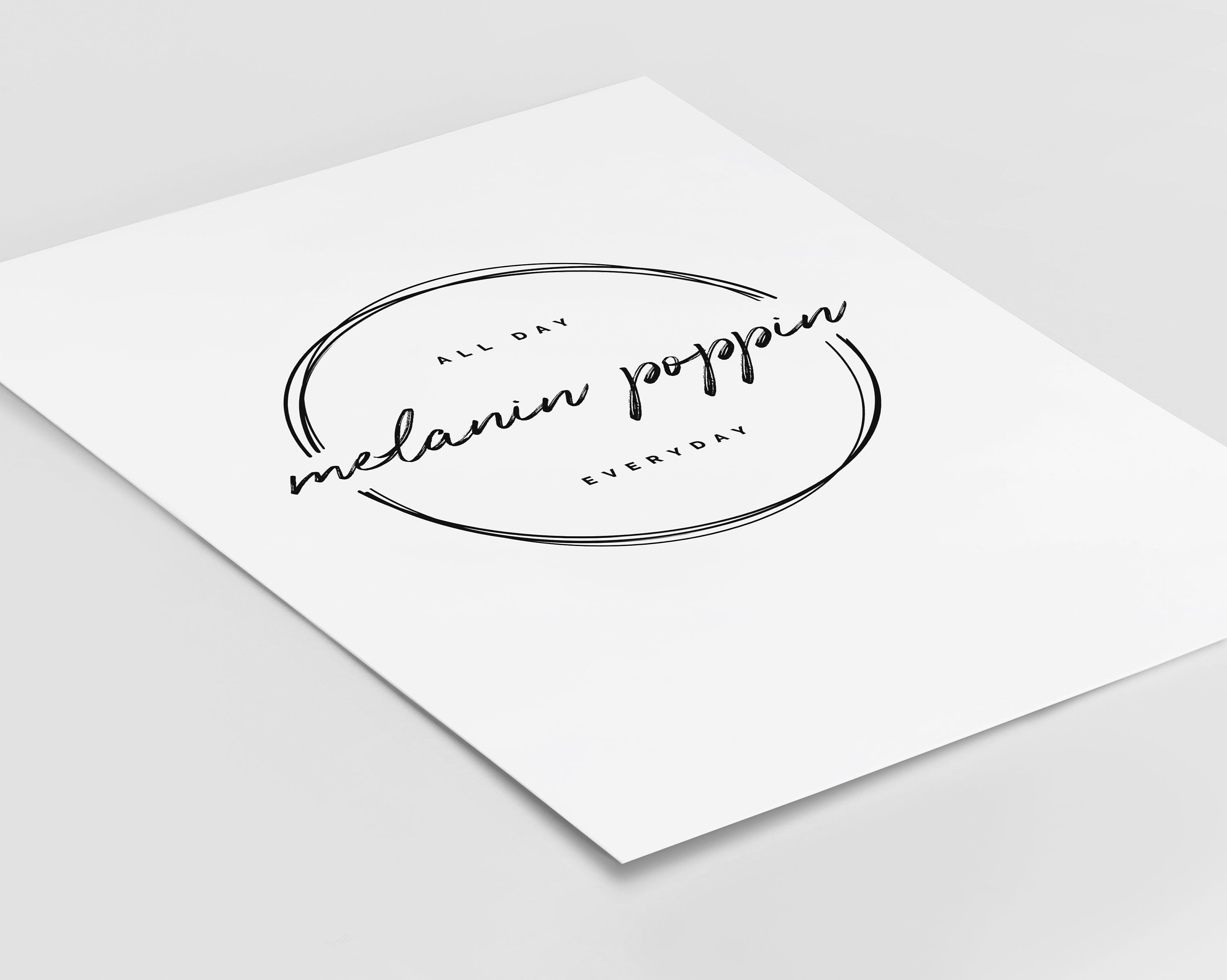 Melanin Poppin Print Printable Art Melanin Print African - Etsy
