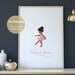 Black Ballerina Art, Printable Art, Ballerina Decor, African Ballerina ...