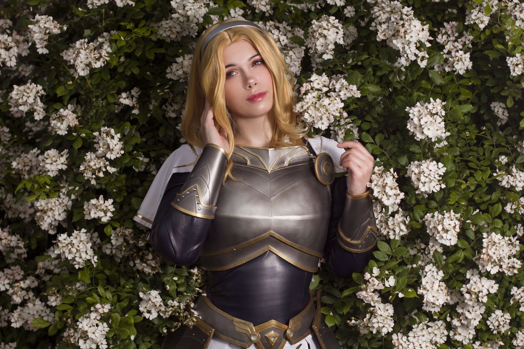 Warriors Lux Cosplay Costume, Luxanna Crownguard Cosplay Outfit MADE to ...