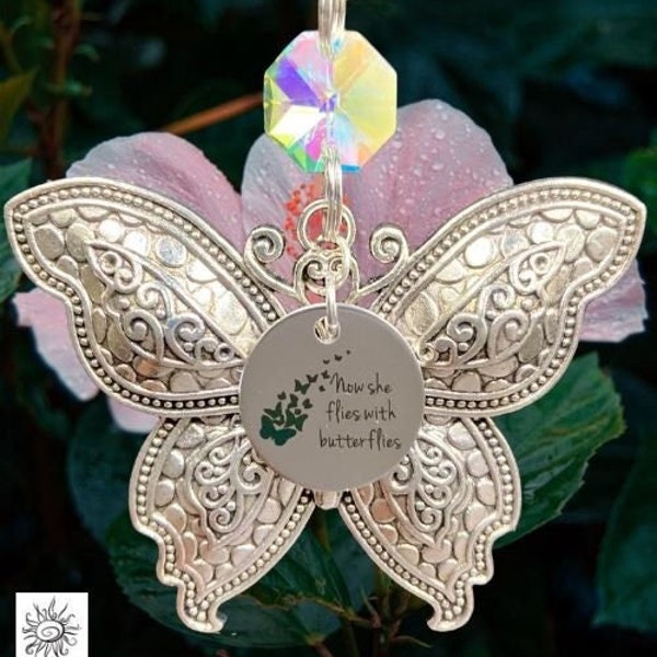 Now She Flies With Butterflies - Etsy
