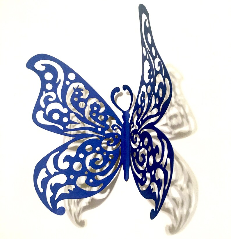 Download SVG and PDF Digital Intricate butterfly template set of 3 ...
