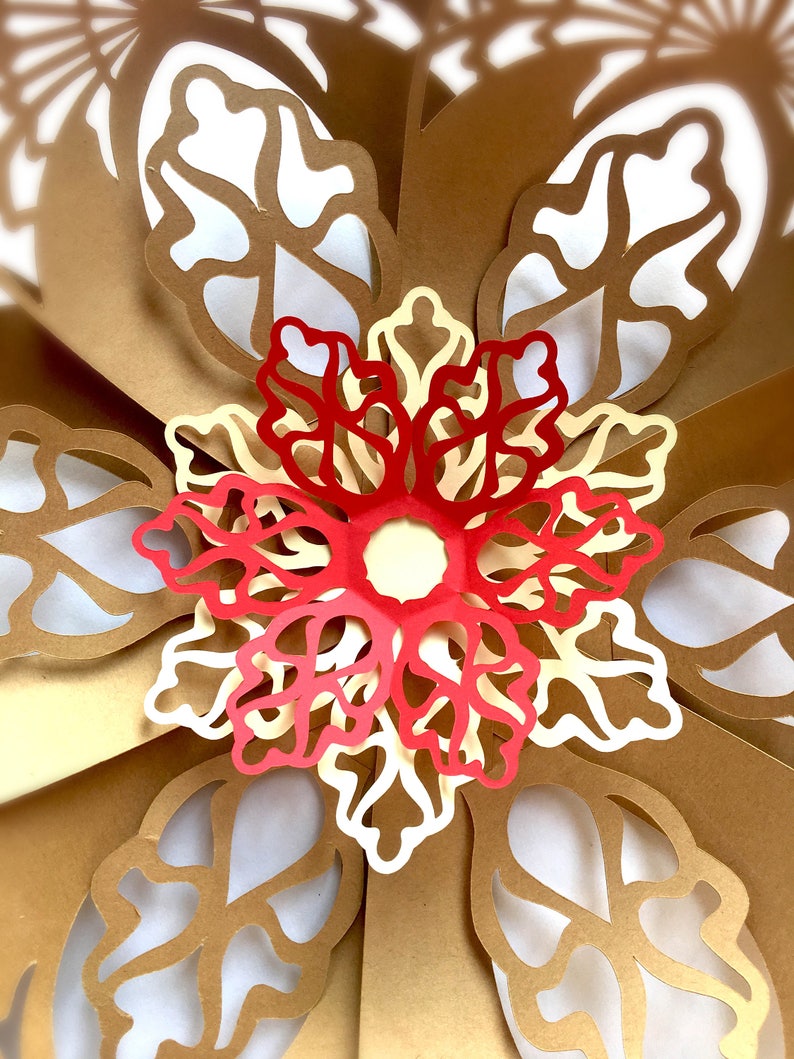 Download Intricate Flower Center SVG and PDF Digital Files Centers ...