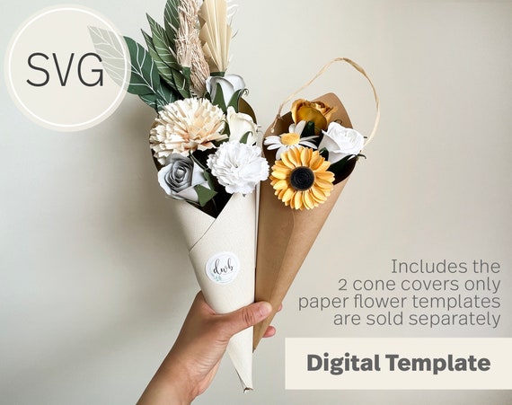 Mini Paper Flower Bouquet