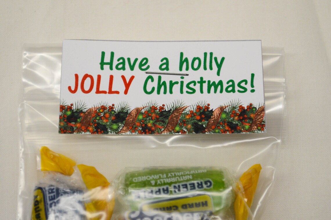 Digital Version Have a Holly Jolly Christmas Tag Download/printable PDF ...