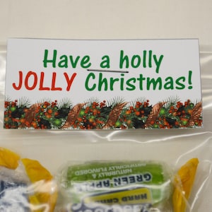 Digital Version - Have a Holly Jolly Christmas Tag - Download/Printable PDF