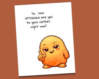 Flirty Husband Card Slightly Inappropriate – Funny Marriage Card for Him – Cheeky Love Card for Partner