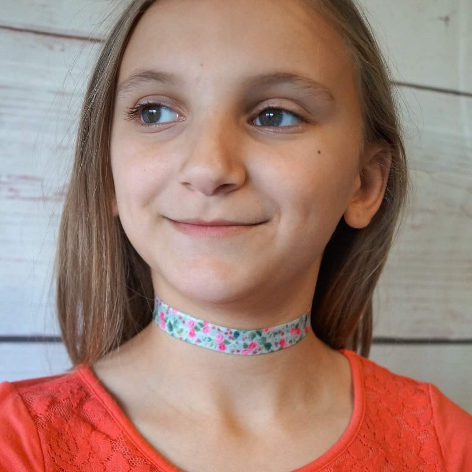 Flower Choker Preteen Choker Girls Jewelry Girls Choker Etsy