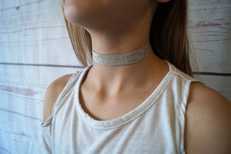 Gold Choker Preteen Choker Girls Jewelry Girls Choker Etsy