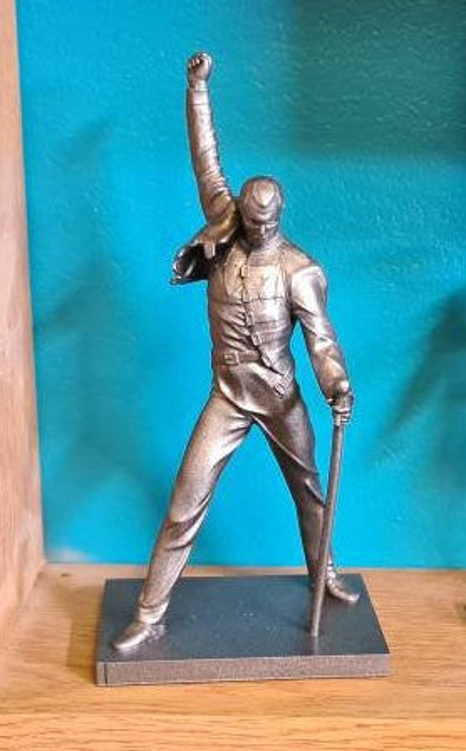 Freddie Mercury Statue Live at Wembley 3D Printed Etsy